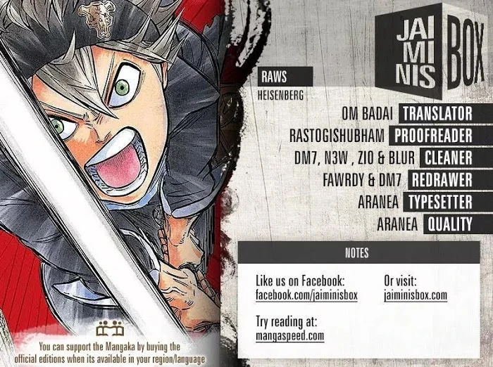 Read Black Clover Manga Online