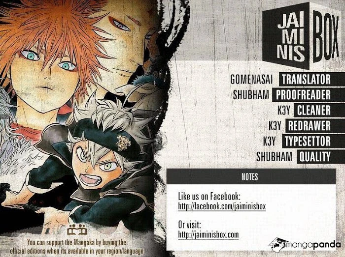 Read Black Clover Manga Online
