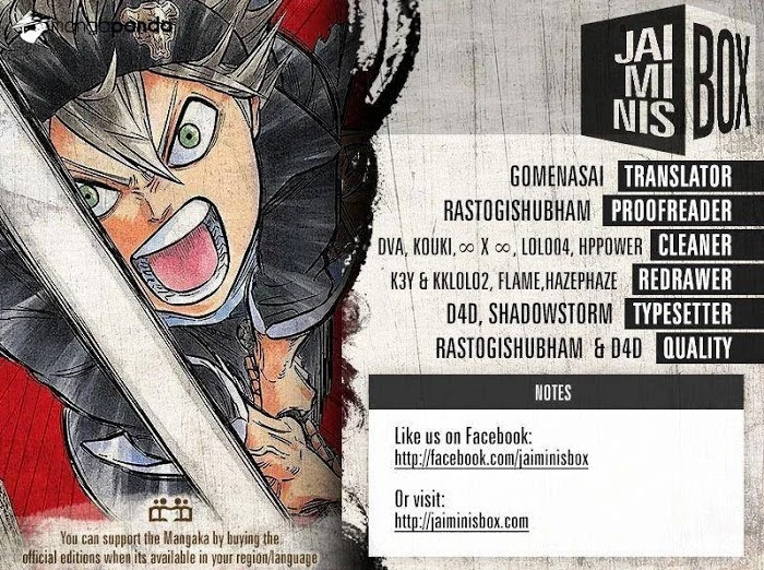 Read Black Clover Manga Online