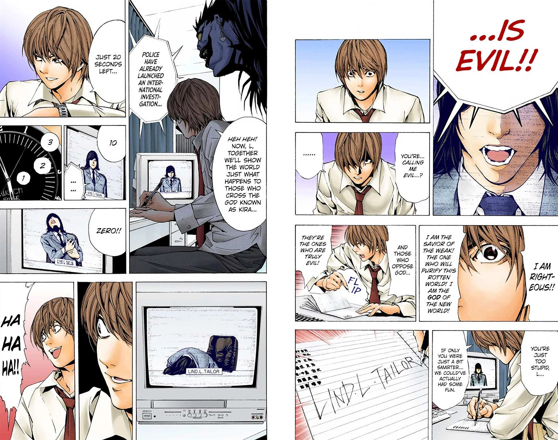 Read Death Note [Colored Edition] Manga Online