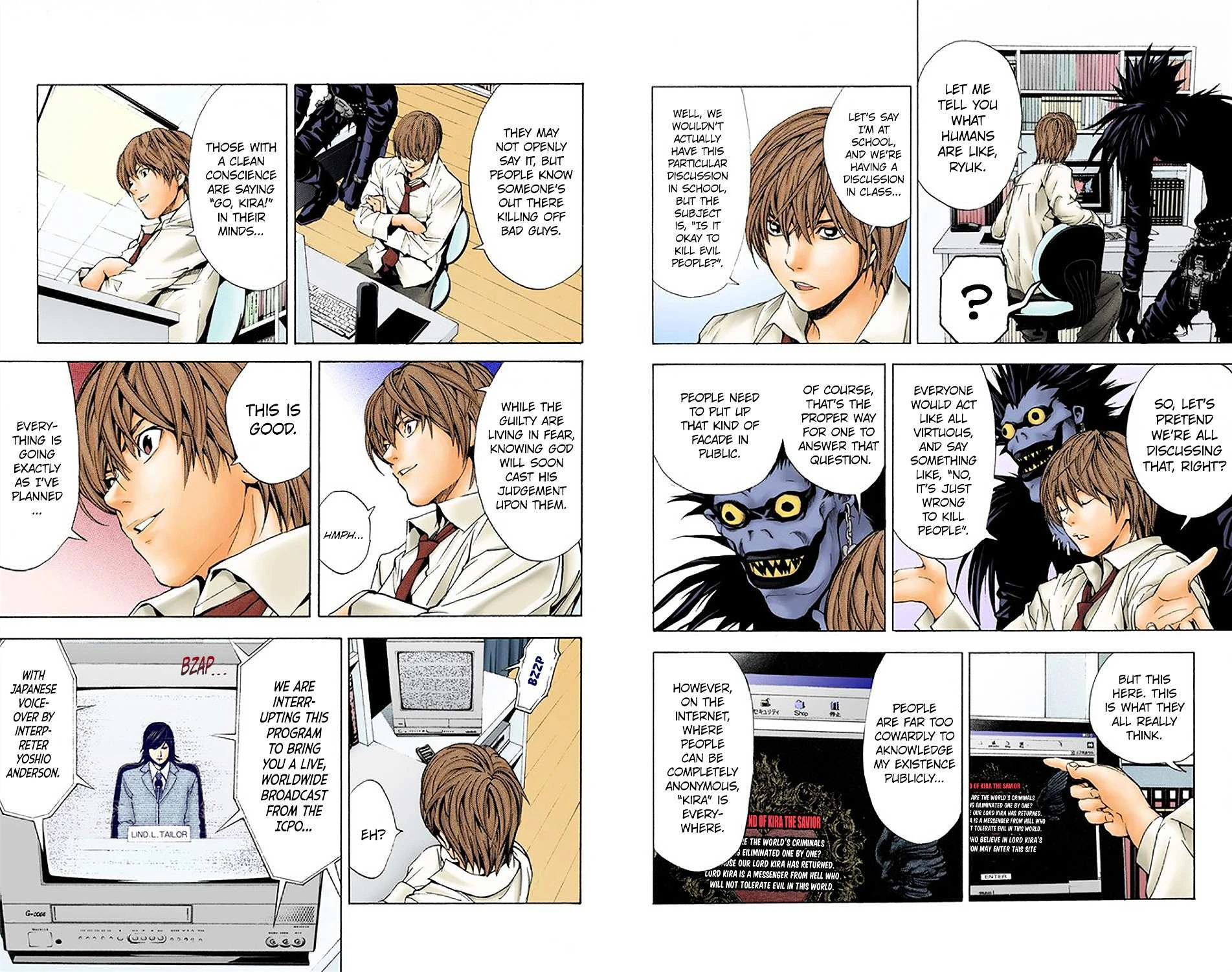 Read Death Note [Colored Edition] Manga Online