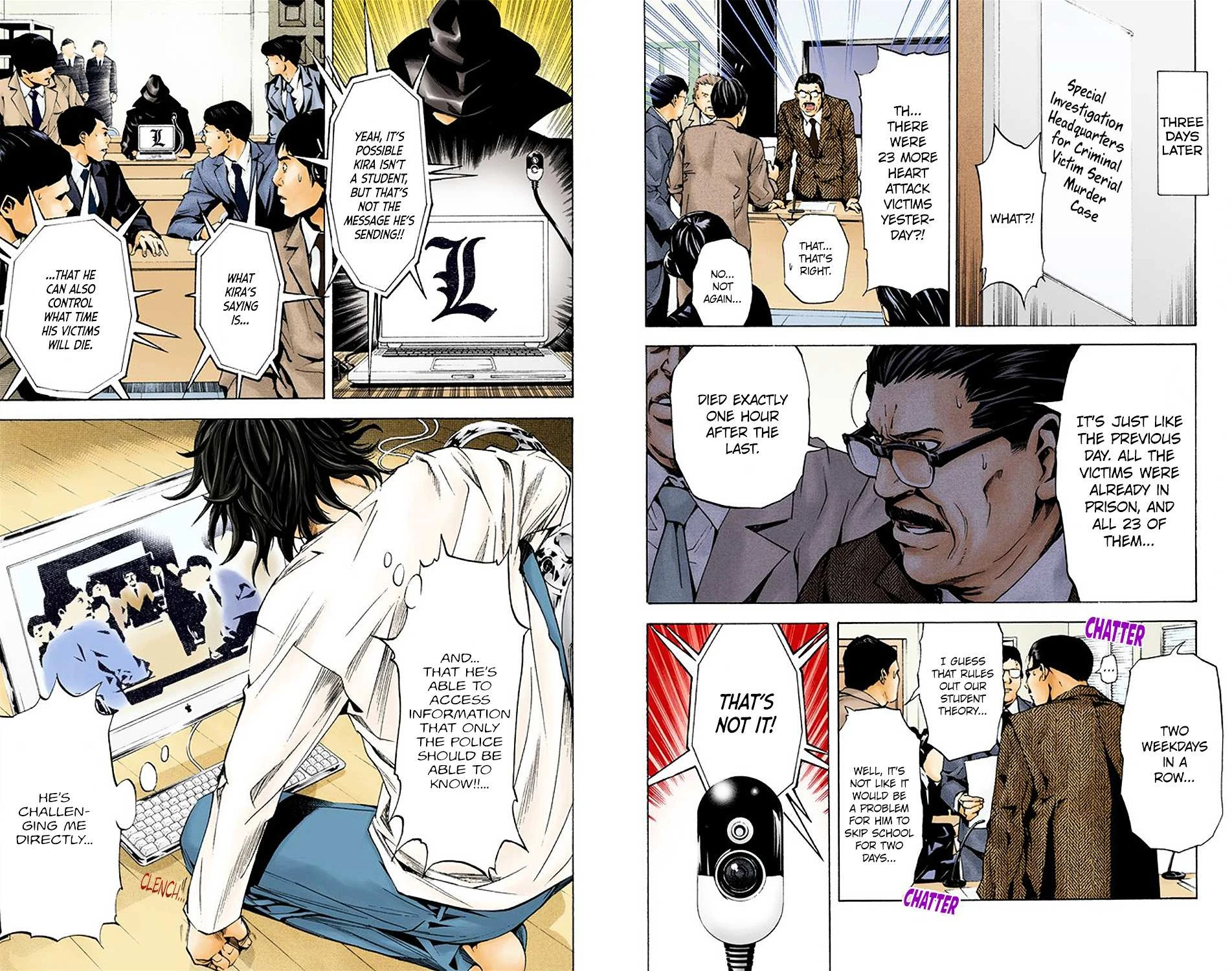 Read Death Note [Colored Edition] Manga Online