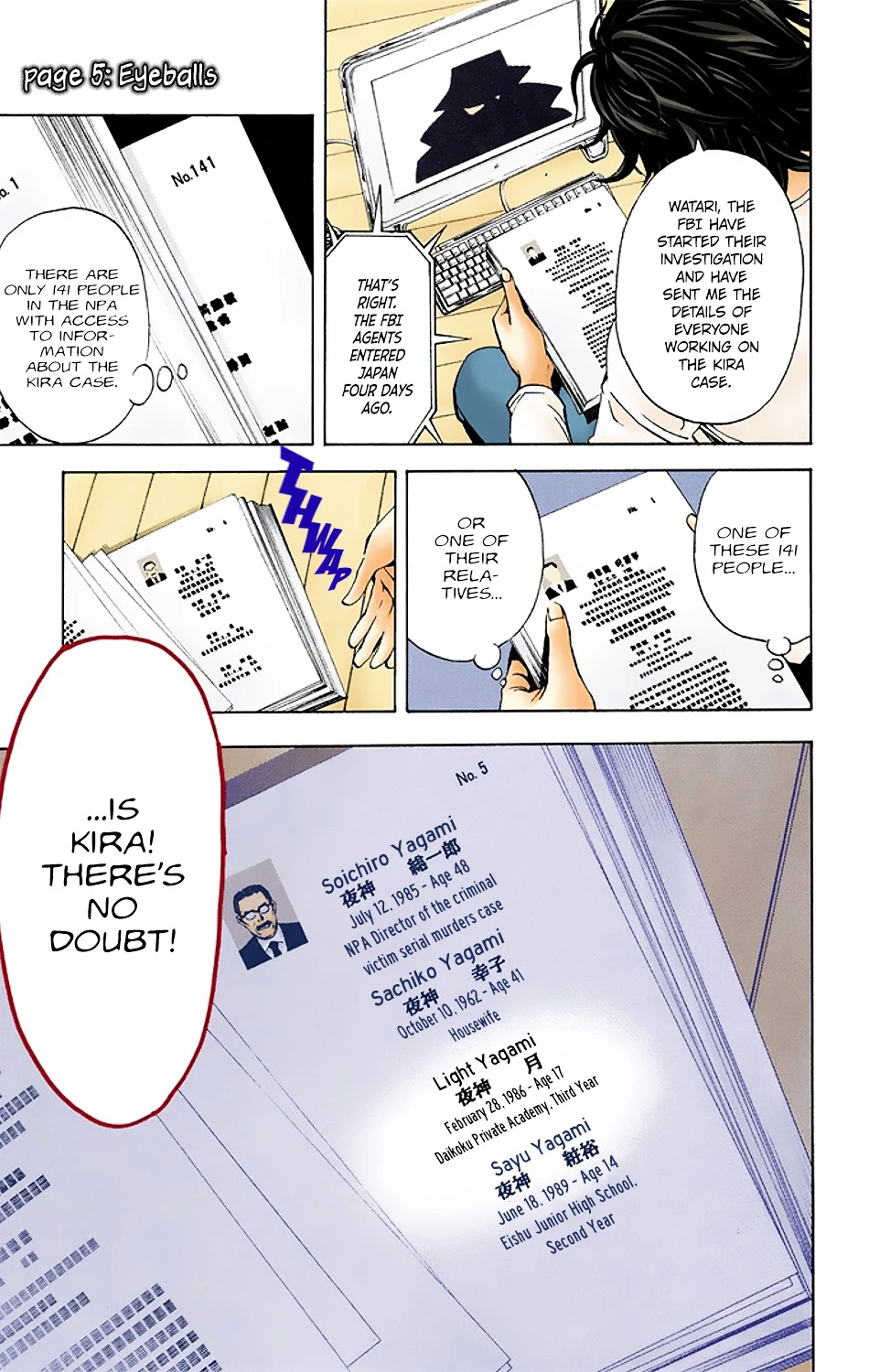 Read Death Note [Colored Edition] Manga Online