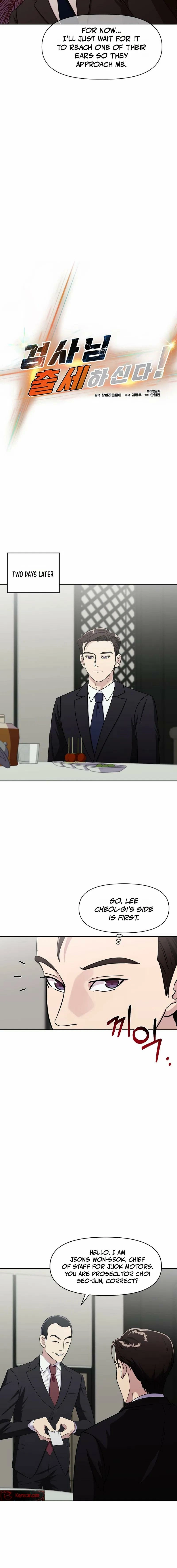 Read The Prosecutor Is Getting Ahead! Manga Online