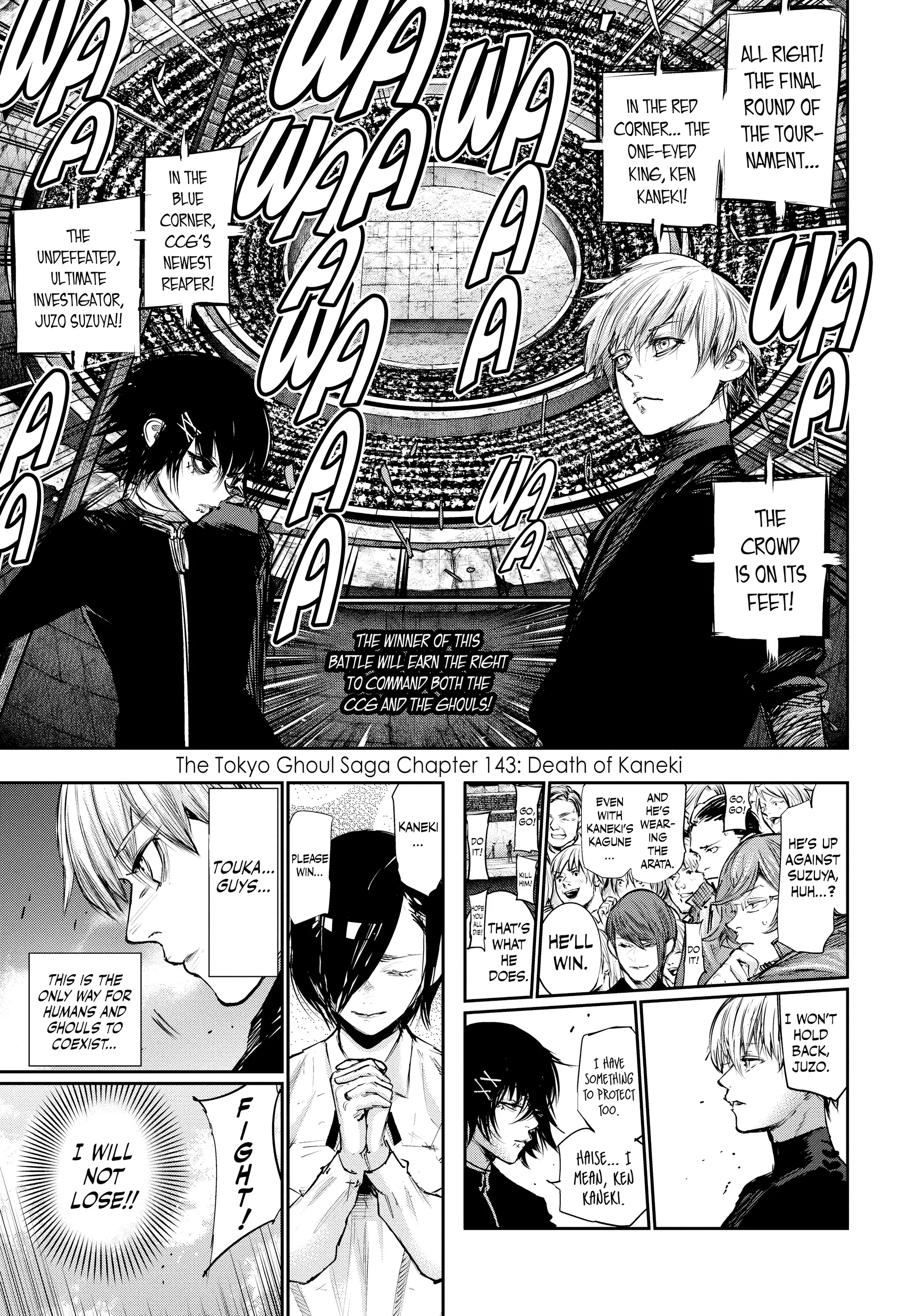 Read Tokyo Ghoul Manga Online