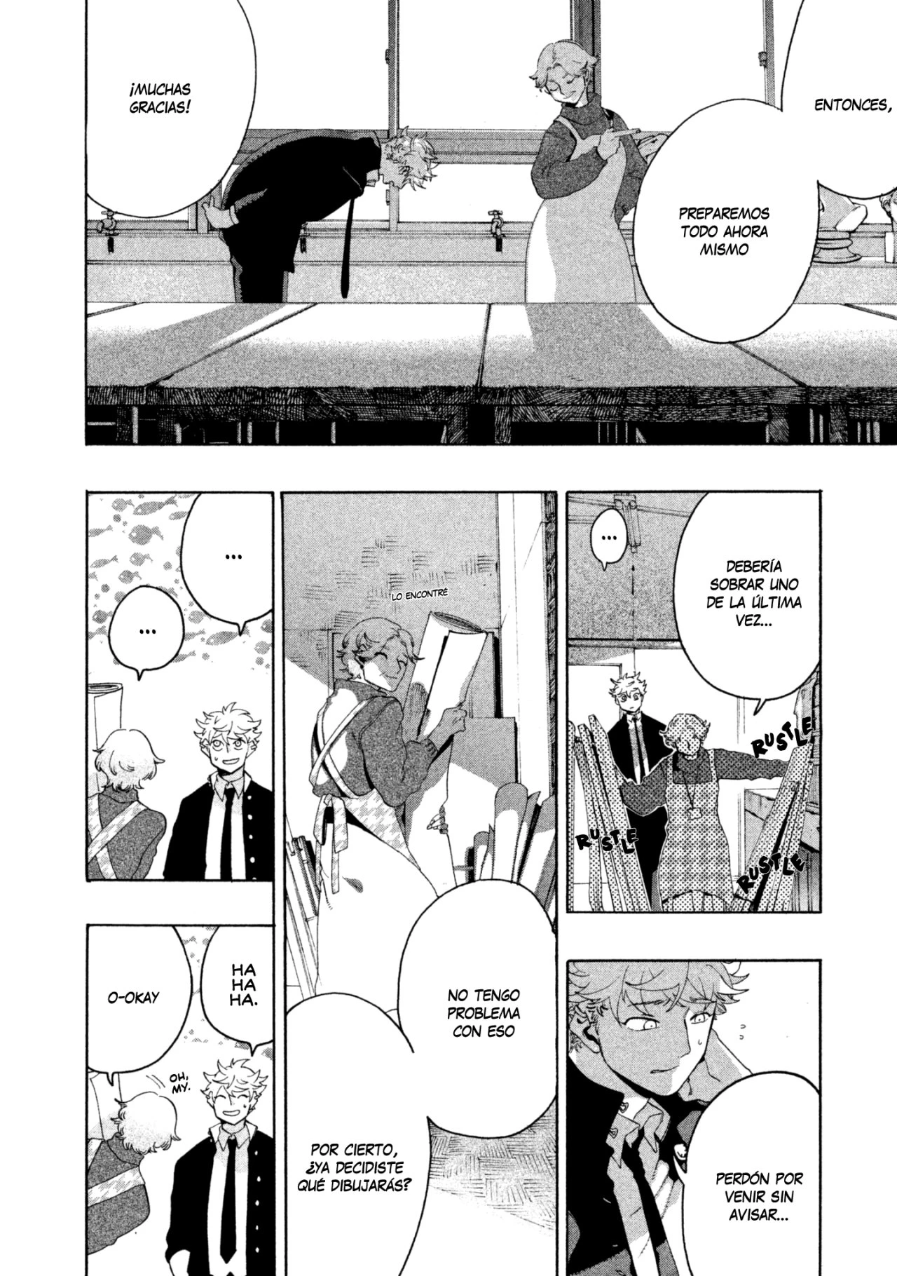 Read Blue Period ES Manga Online