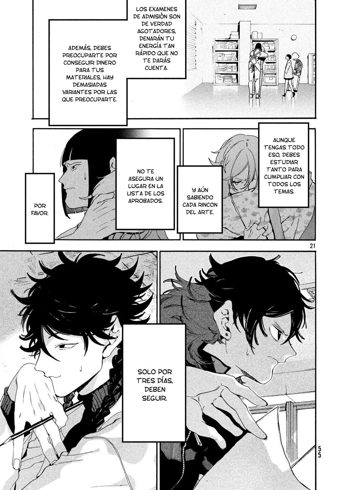 Read Blue Period ES Manga Online