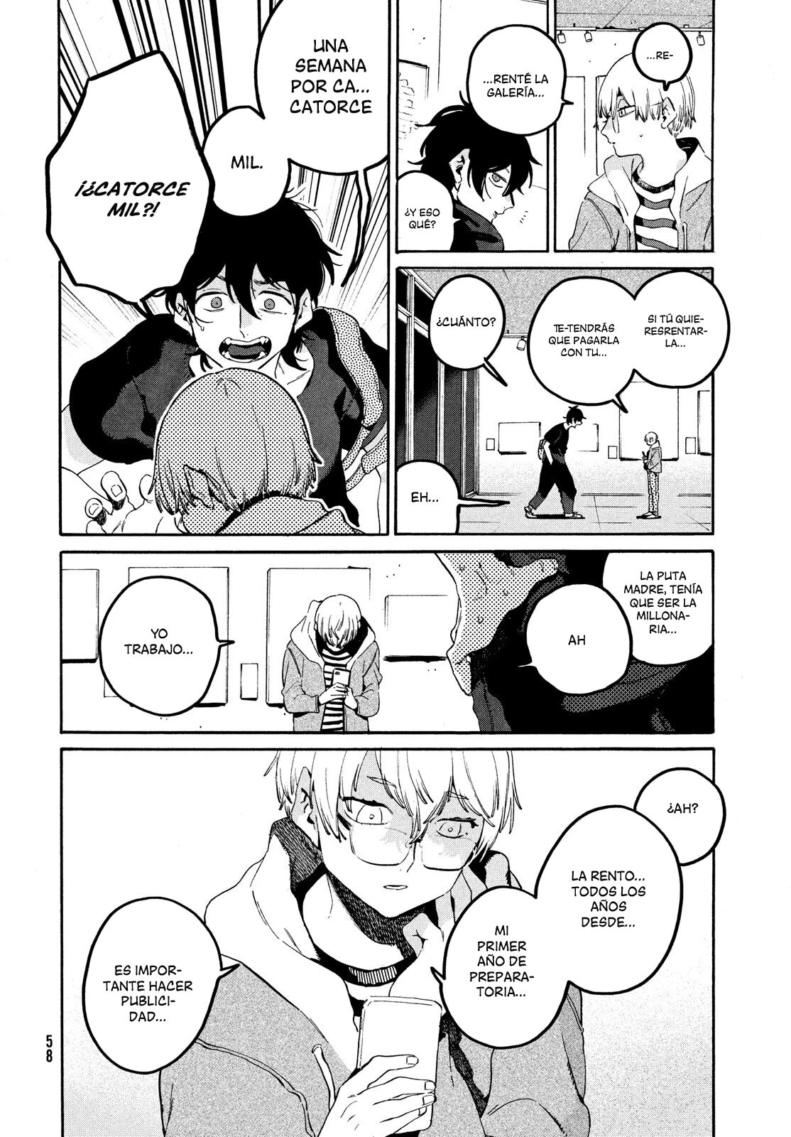 Read Blue Period ES Manga Online
