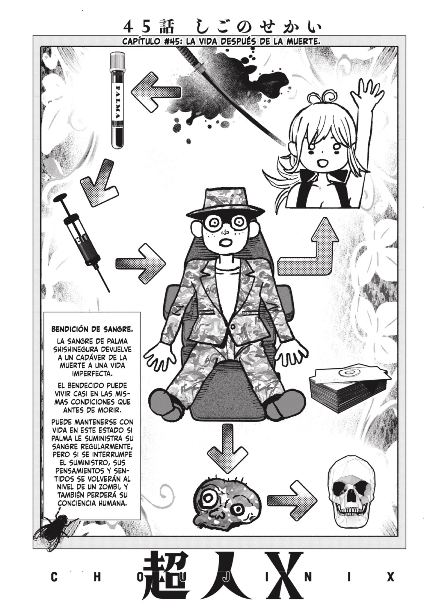 Read Choujin X ES Manga Online