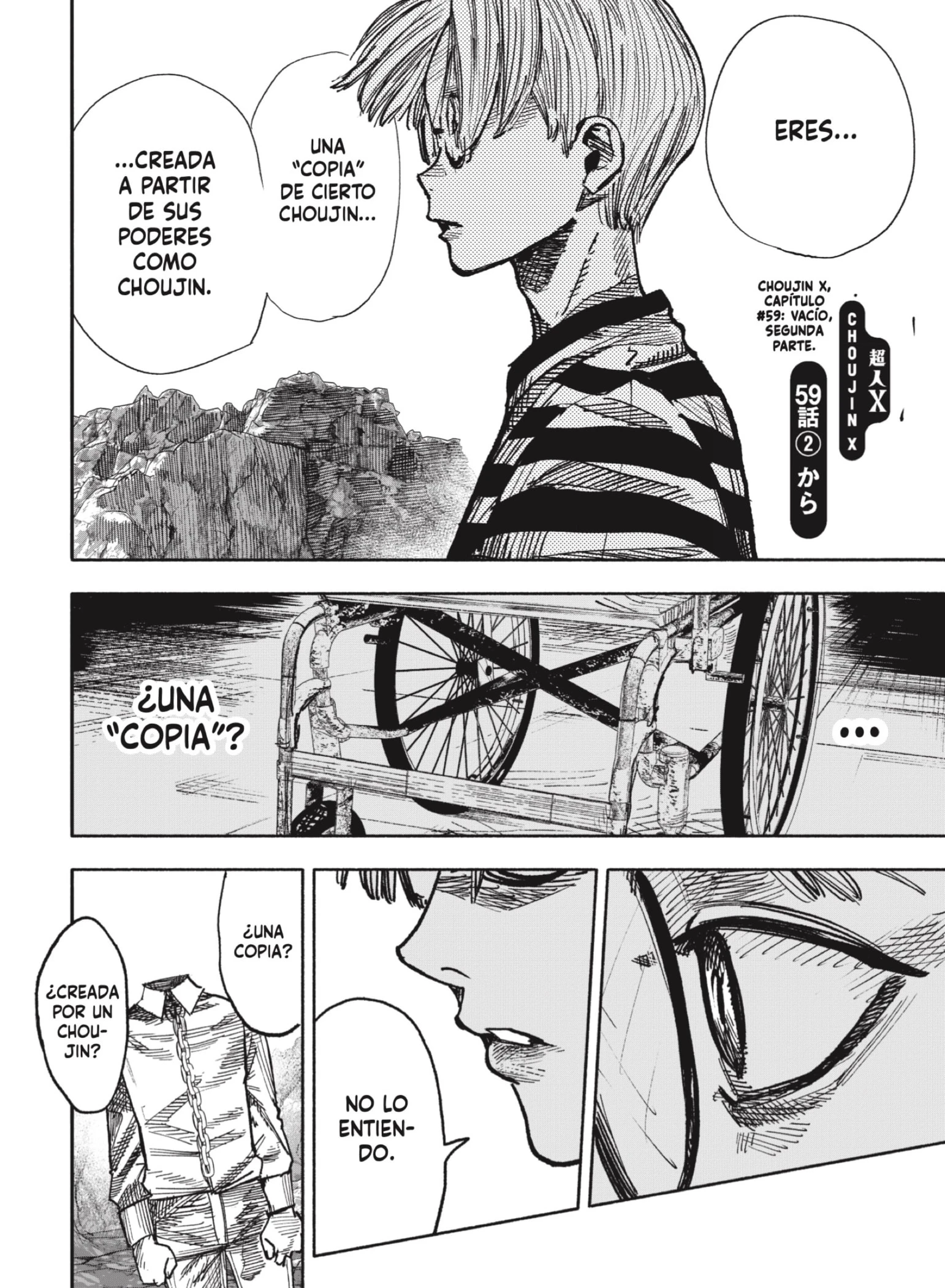 Read Choujin X ES Manga Online