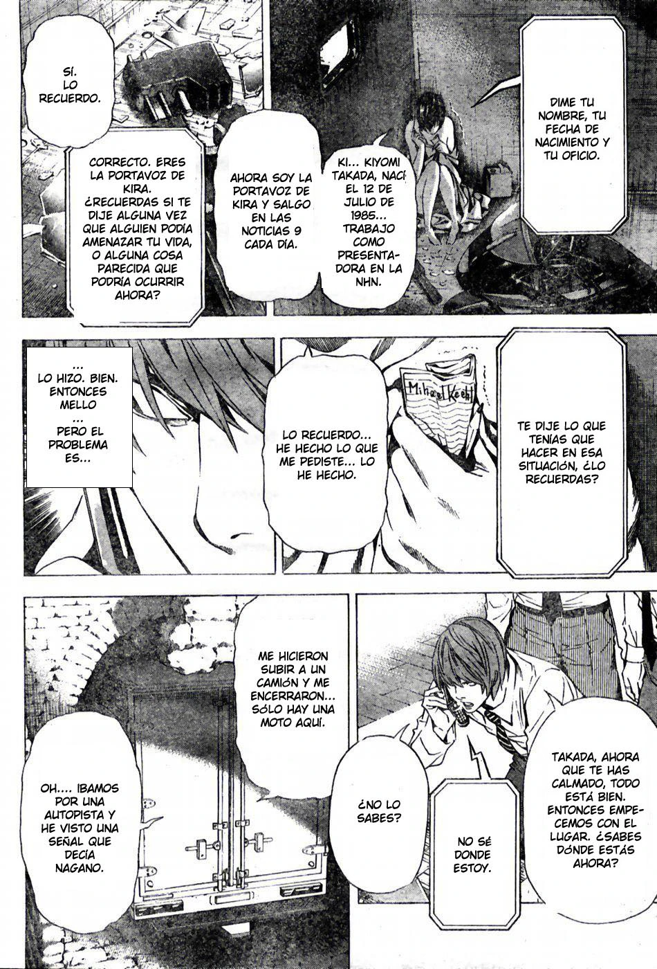 Read Death Note ES Manga Online