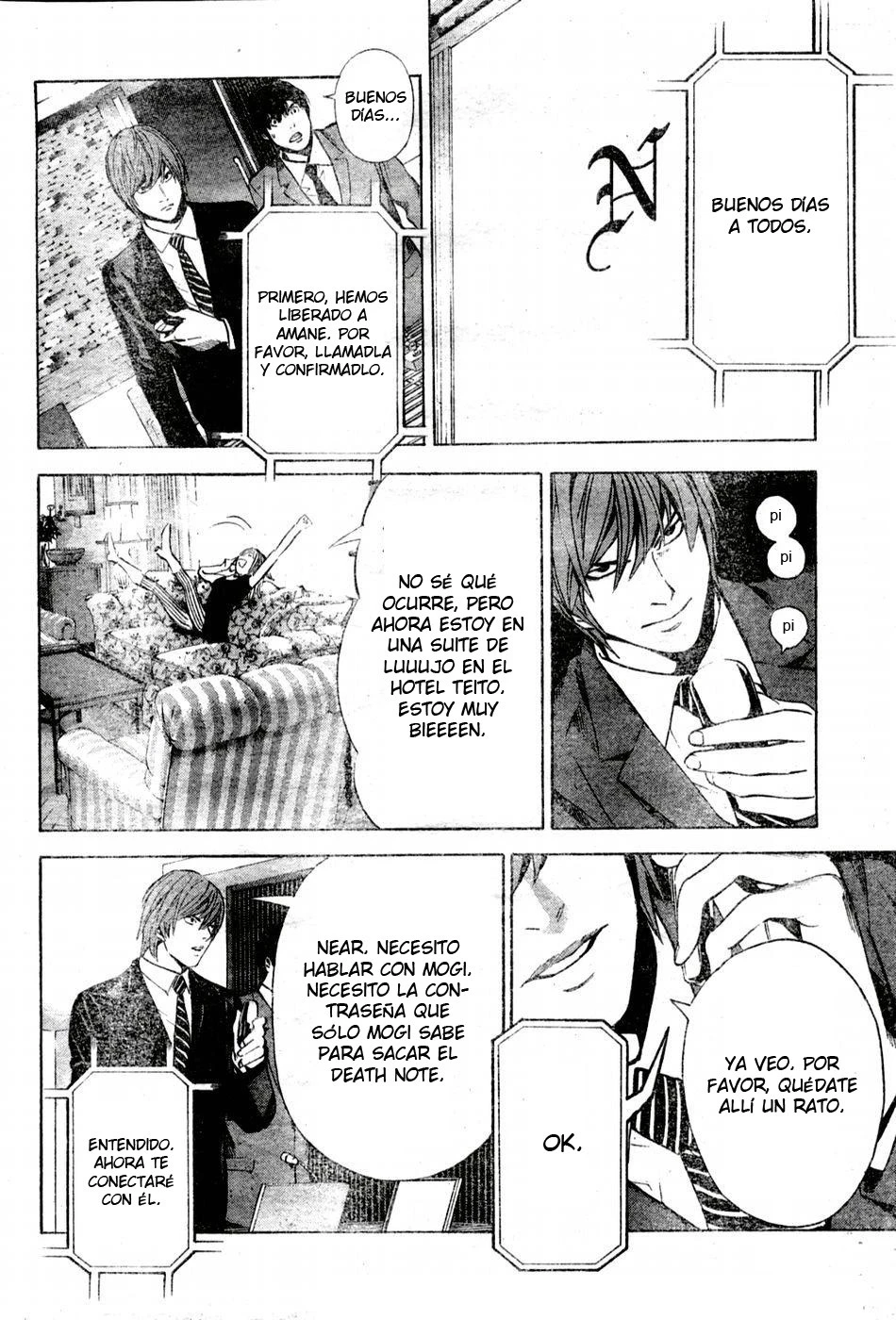 Read Death Note ES Manga Online
