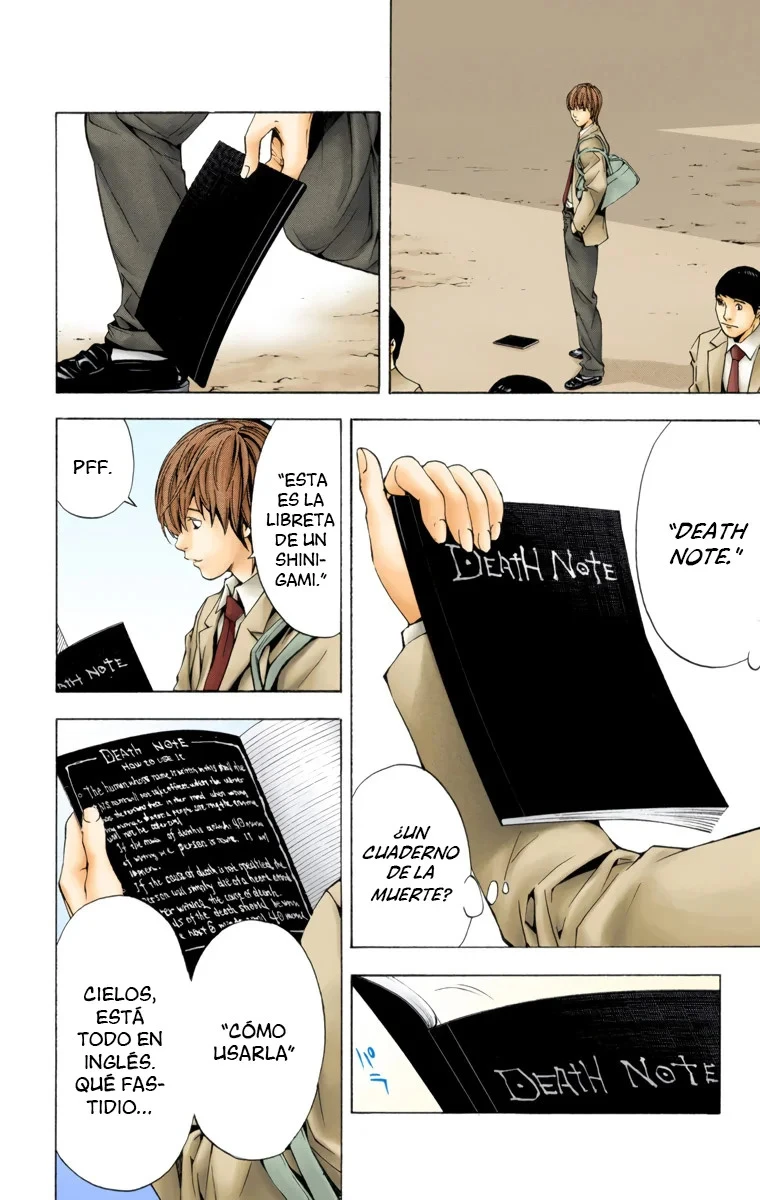 Read Death Note Full Color ES Manga Online