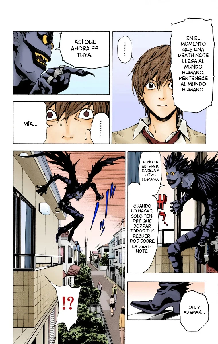 Read Death Note Full Color ES Manga Online