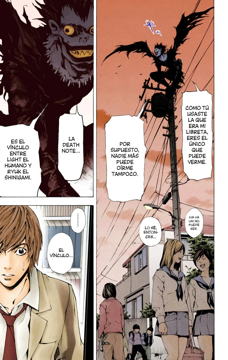 Read Death Note Full Color ES Manga Online