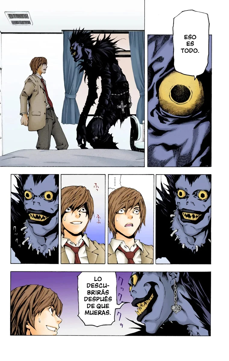 Read Death Note Full Color ES Manga Online