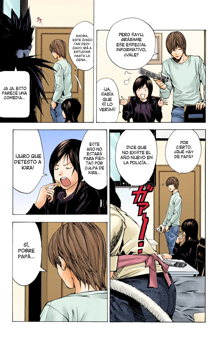 Read Death Note Full Color ES Manga Online