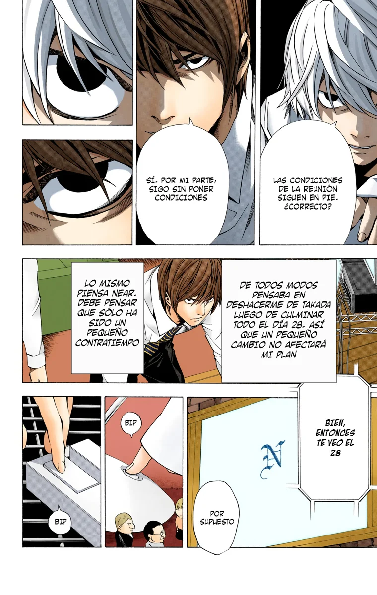 Read Death Note Full Color ES Manga Online