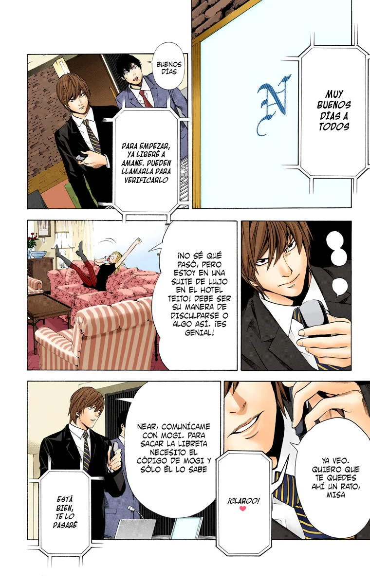 Read Death Note Full Color ES Manga Online