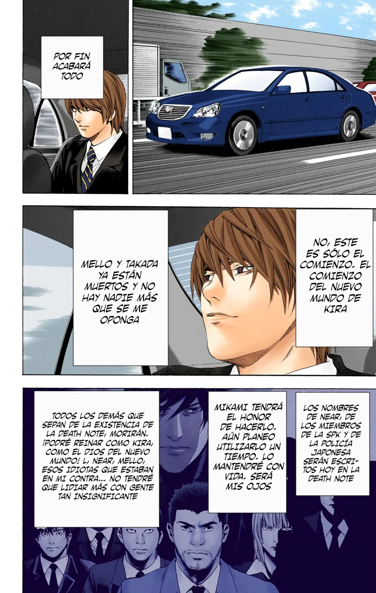 Read Death Note Full Color ES Manga Online