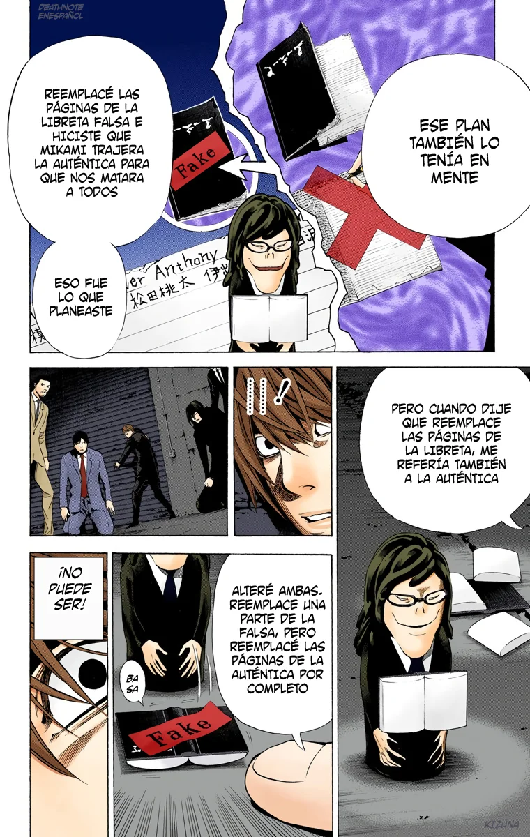 Read Death Note Full Color ES Manga Online