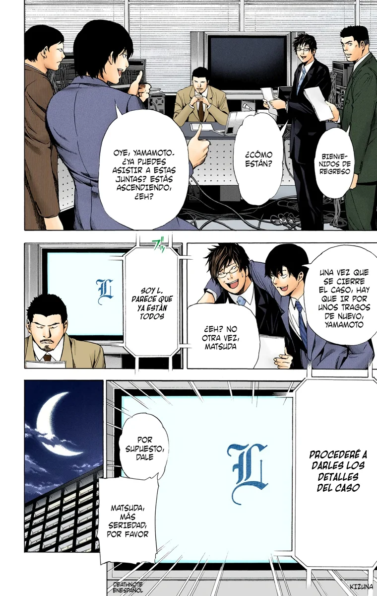 Read Death Note Full Color ES Manga Online