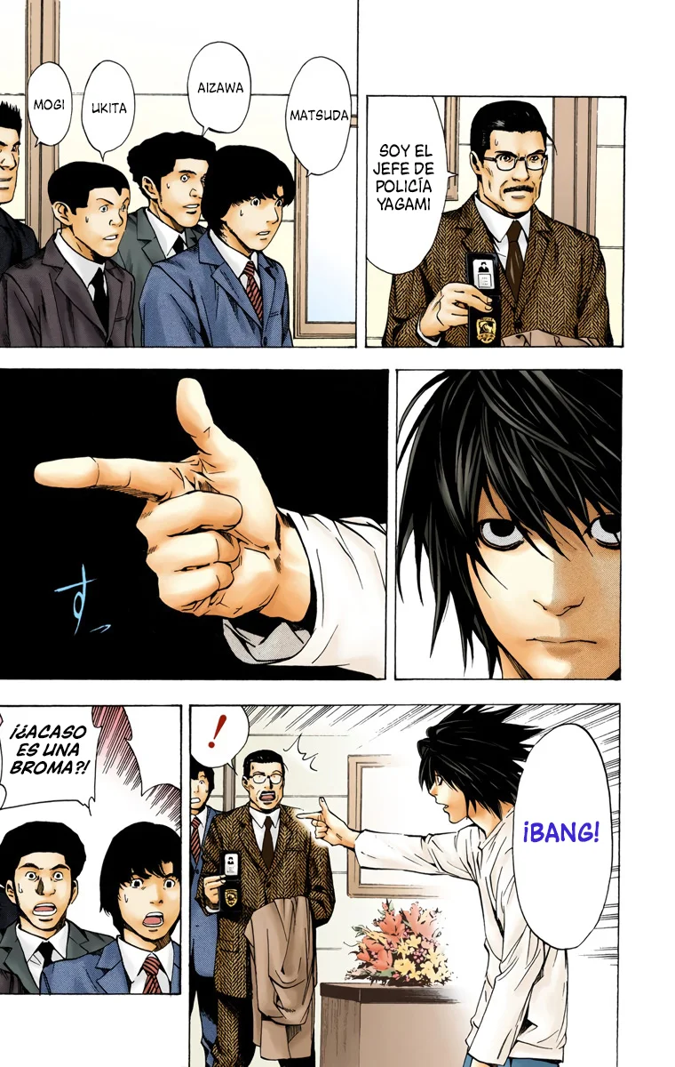 Read Death Note Full Color ES Manga Online