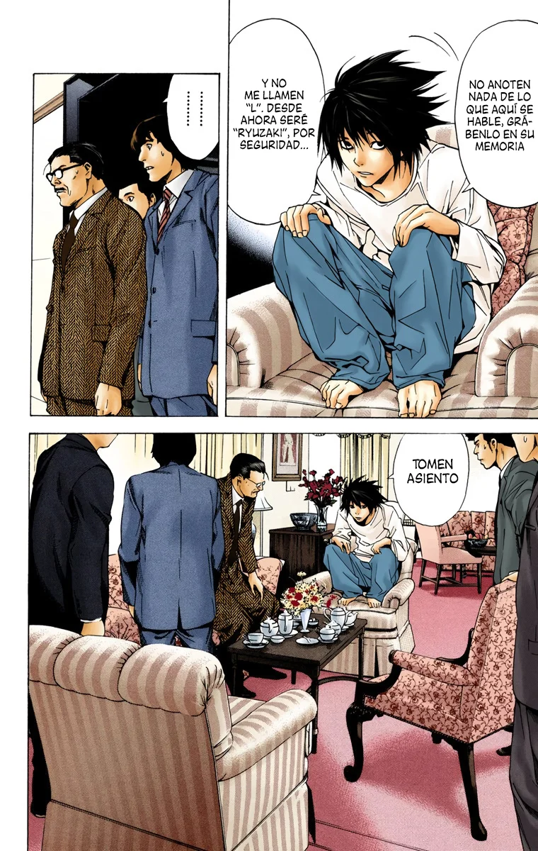 Read Death Note Full Color ES Manga Online