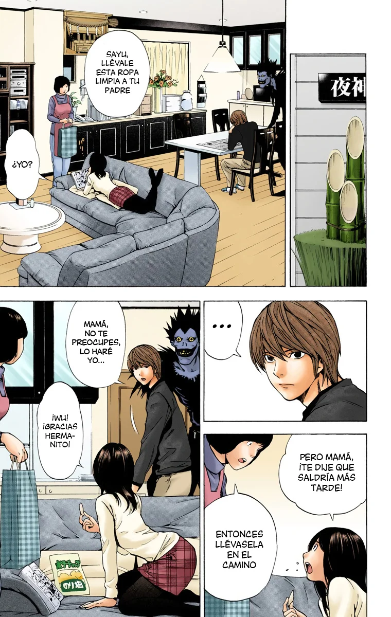 Read Death Note Full Color ES Manga Online