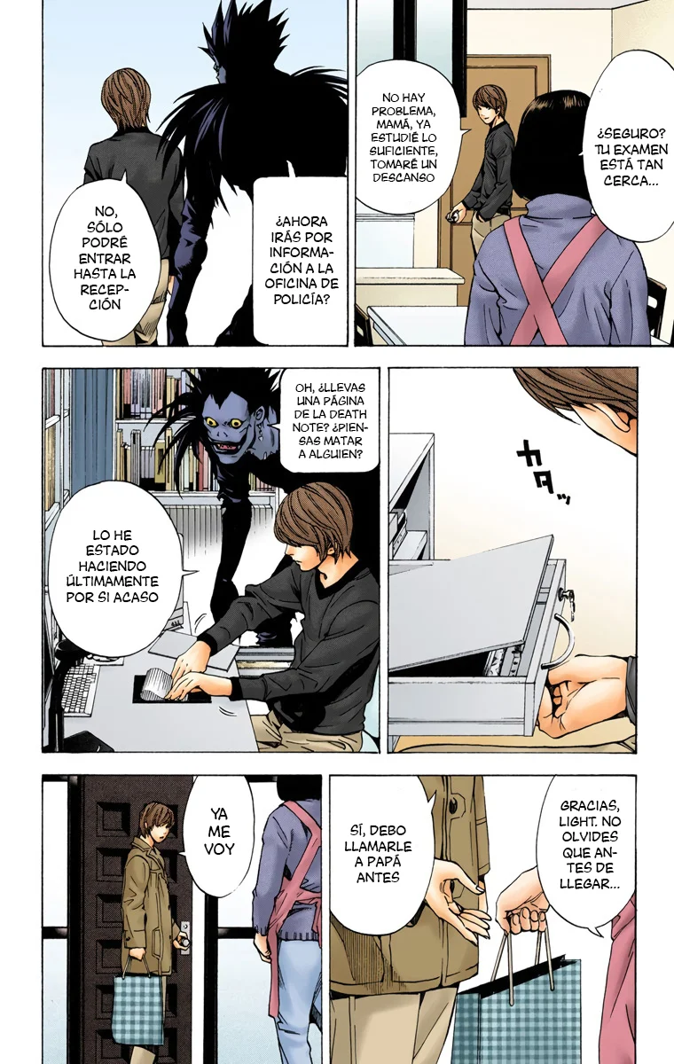 Read Death Note Full Color ES Manga Online