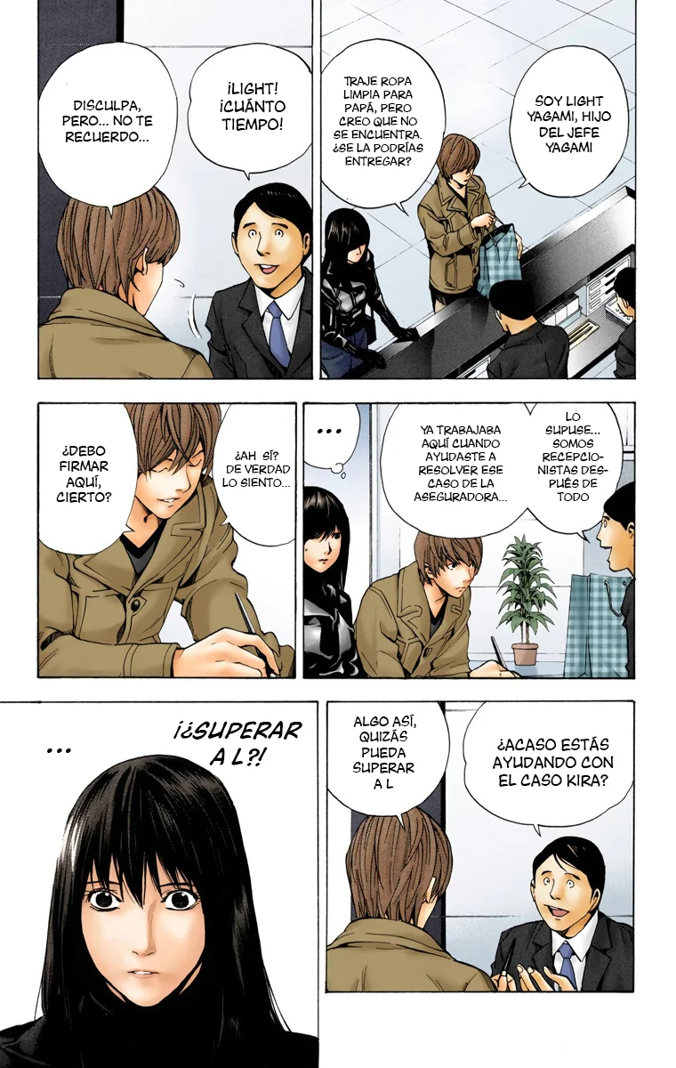 Read Death Note Full Color ES Manga Online
