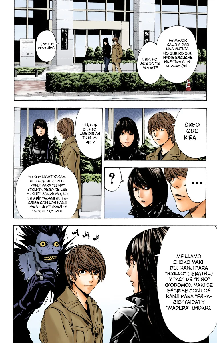 Read Death Note Full Color ES Manga Online