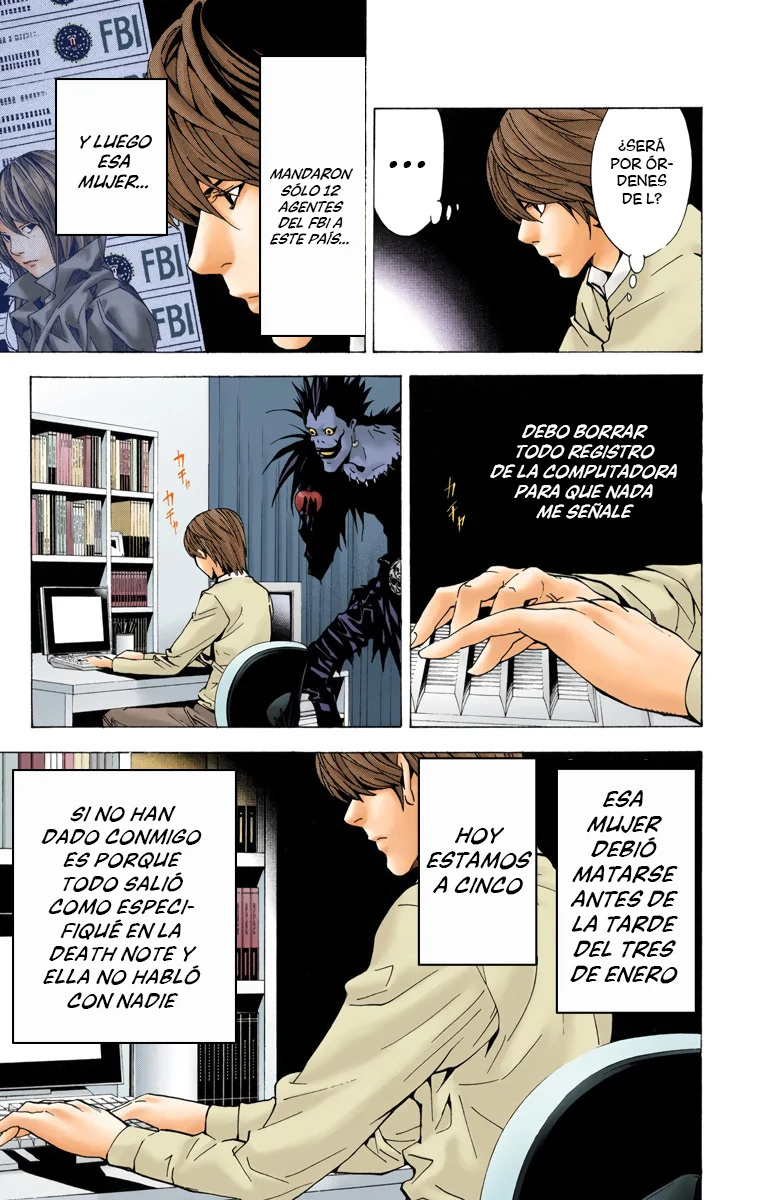 Read Death Note Full Color ES Manga Online