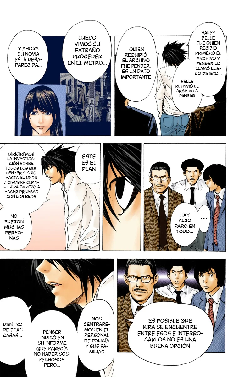 Read Death Note Full Color ES Manga Online