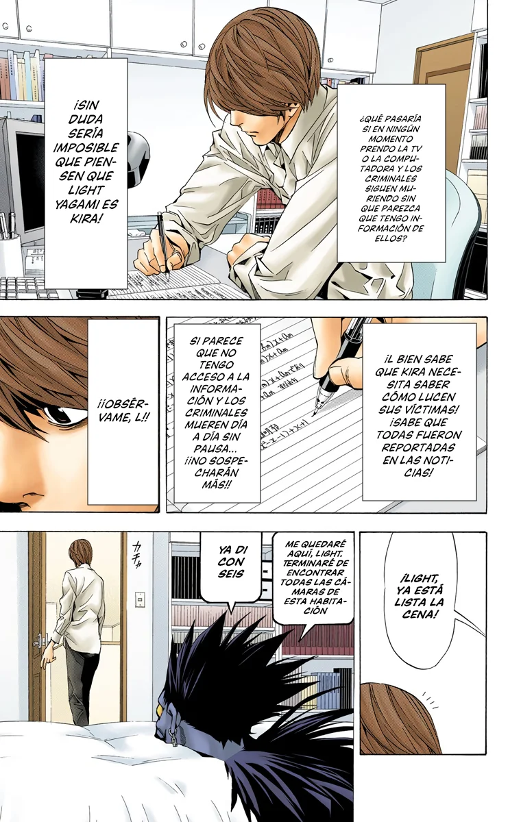 Read Death Note Full Color ES Manga Online