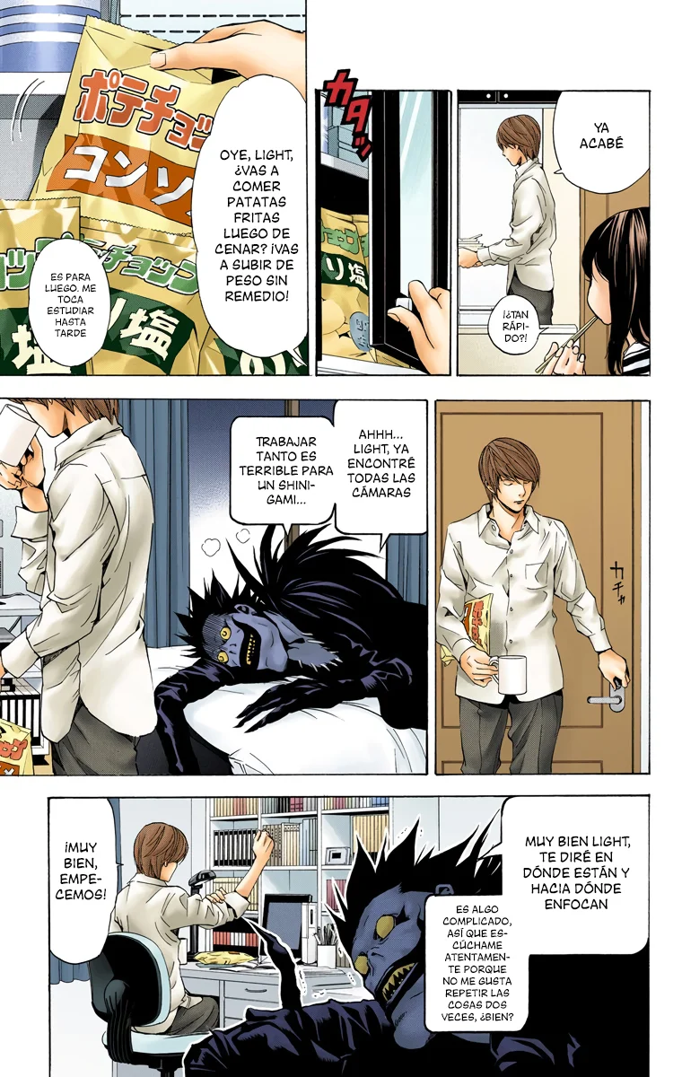 Read Death Note Full Color ES Manga Online