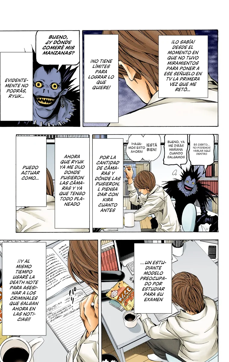 Read Death Note Full Color ES Manga Online