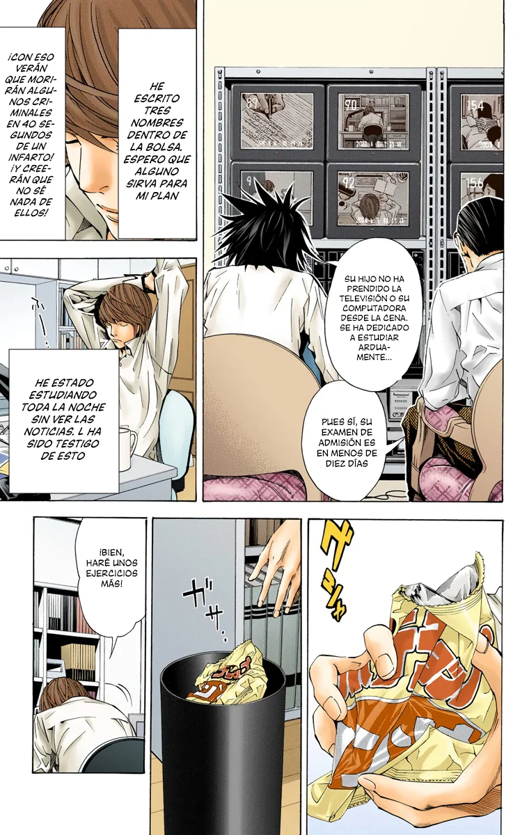 Read Death Note Full Color ES Manga Online
