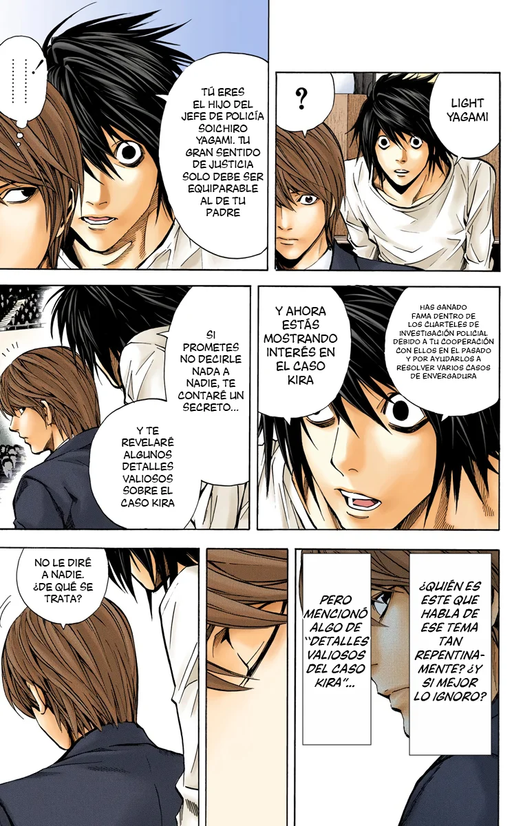 Read Death Note Full Color ES Manga Online