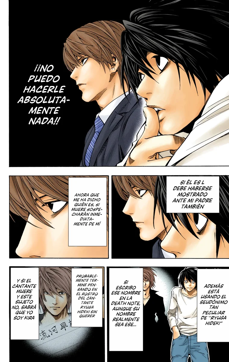 Read Death Note Full Color ES Manga Online