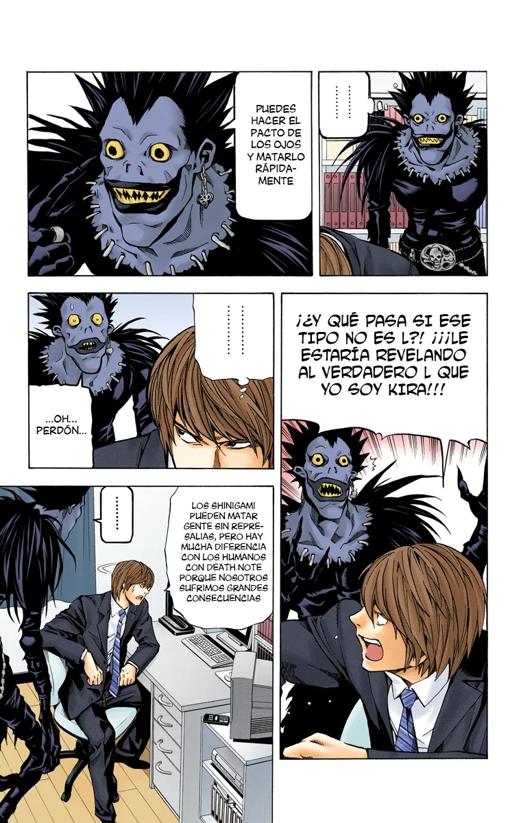 Read Death Note Full Color ES Manga Online
