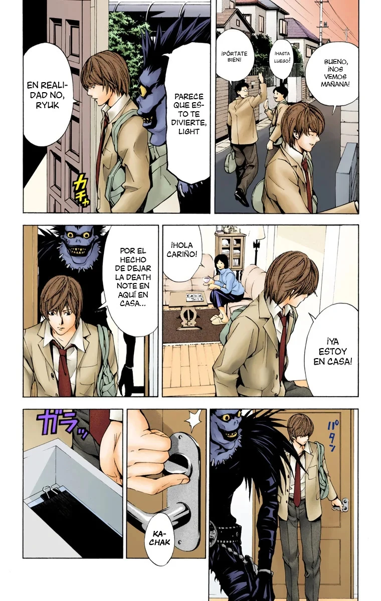 Read Death Note Full Color ES Manga Online