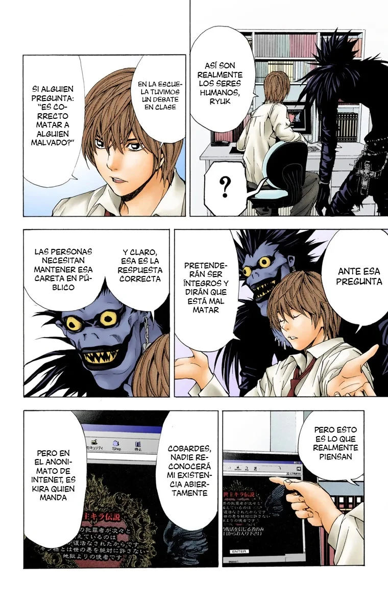 Read Death Note Full Color ES Manga Online