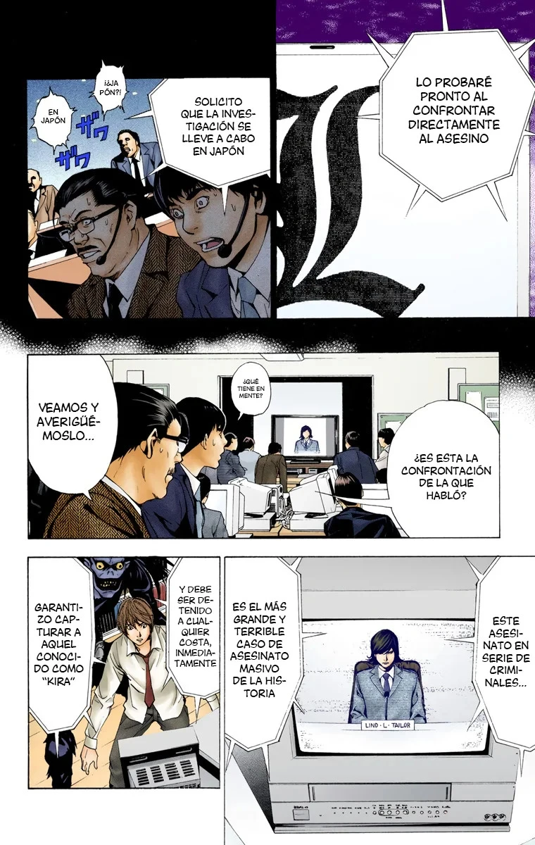 Read Death Note Full Color ES Manga Online