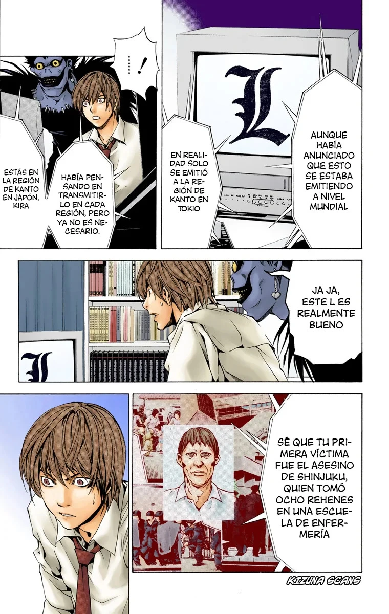 Read Death Note Full Color ES Manga Online