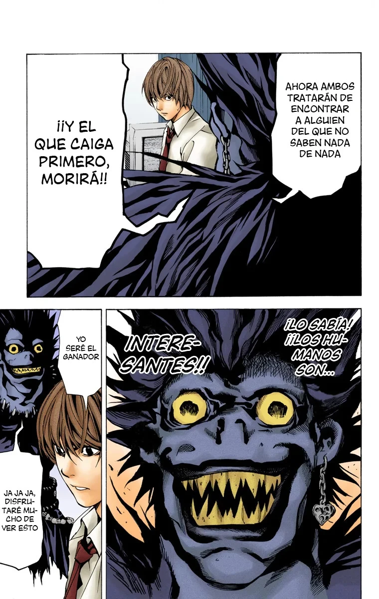 Read Death Note Full Color ES Manga Online