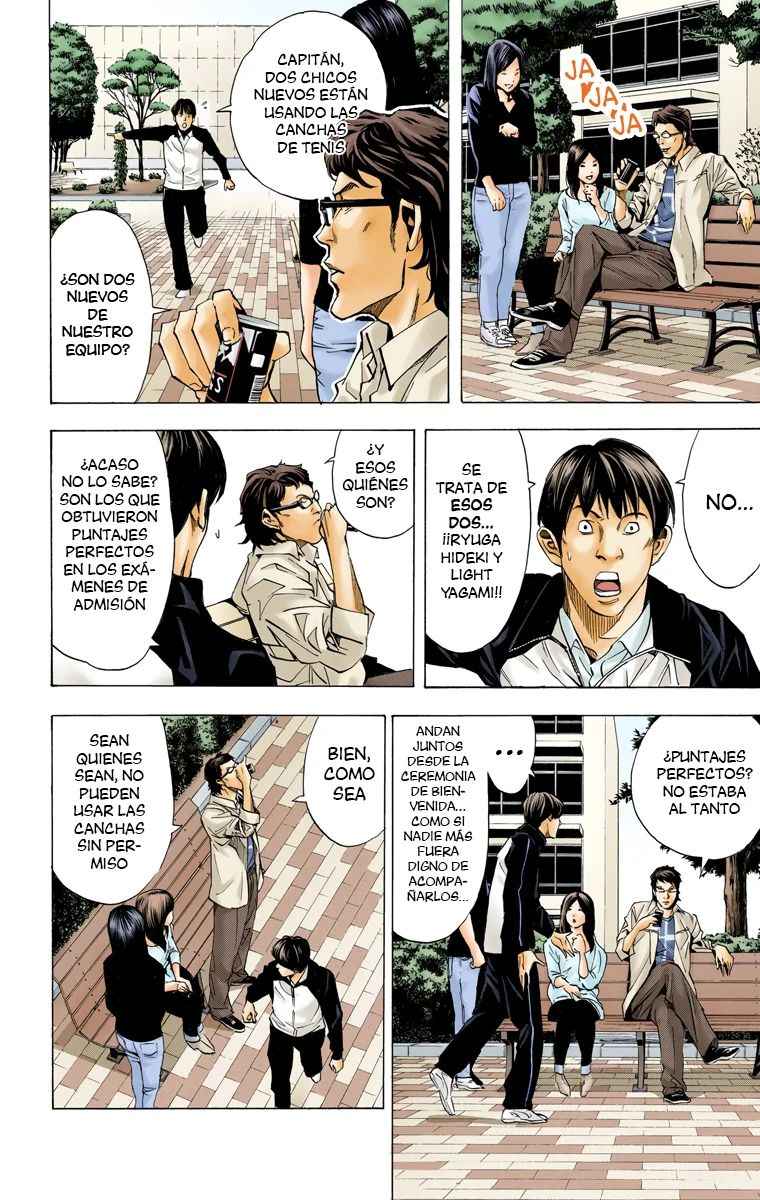 Read Death Note Full Color ES Manga Online