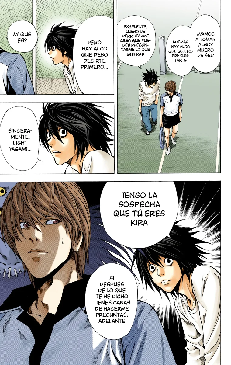 Read Death Note Full Color ES Manga Online