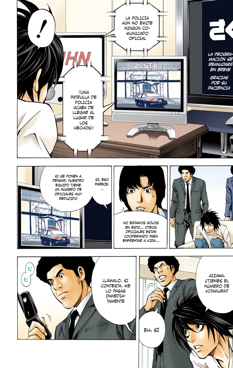 Read Death Note Full Color ES Manga Online