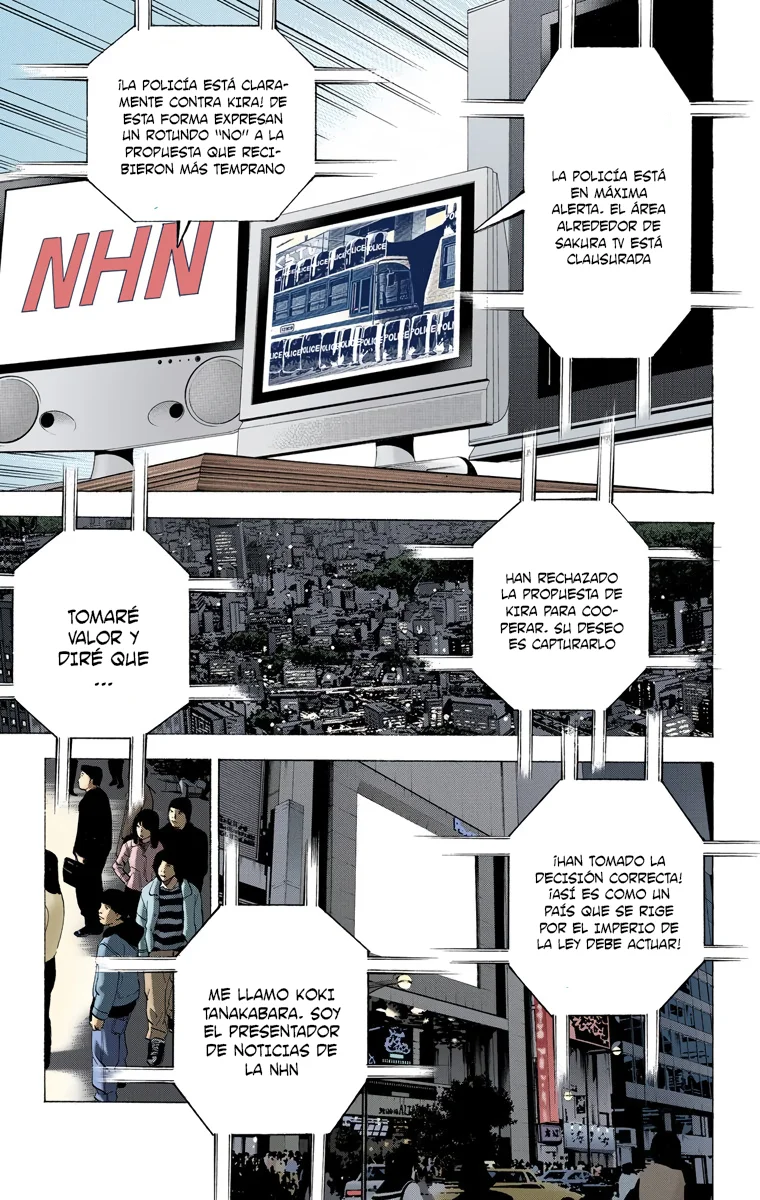 Read Death Note Full Color ES Manga Online